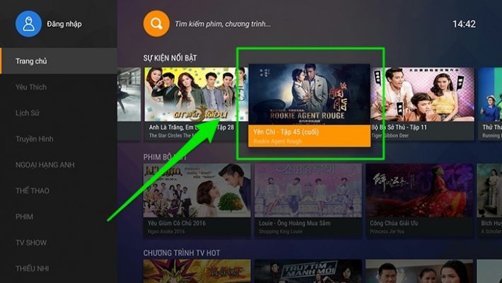 ứng dụng xem phim online