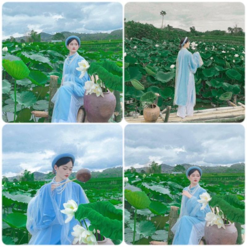 Studio chụp hình áo dài cổ phục ở Huế -3