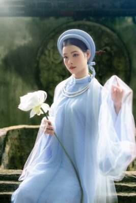 Studio chụp hình áo dài cổ phục ở Huế -4