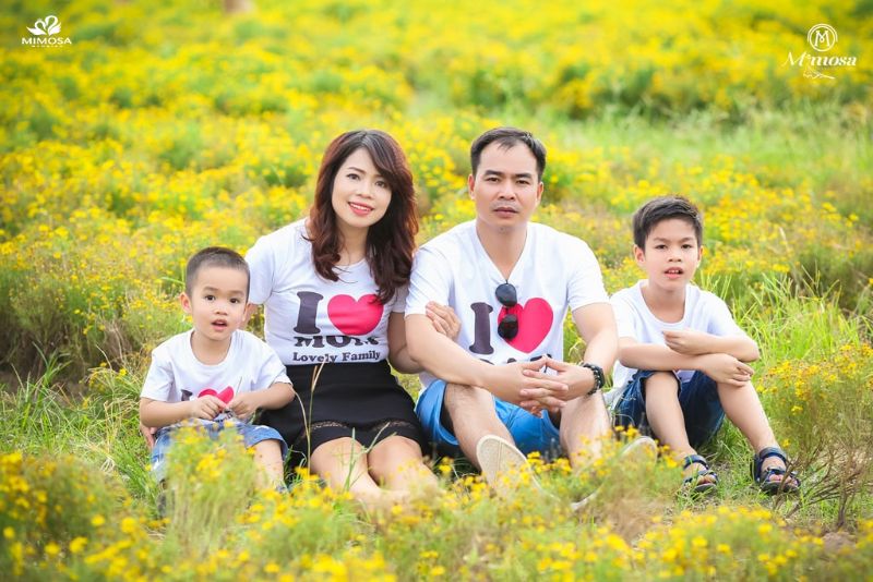 studio chụp ảnh gia đình đẹp nhất Hà Nội