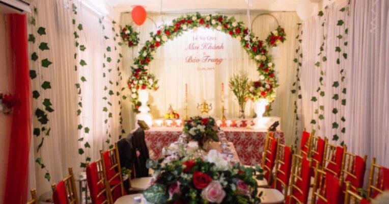 nơi trang trí ngày cưới ở Đà Nẵng có phong cách đa dạng