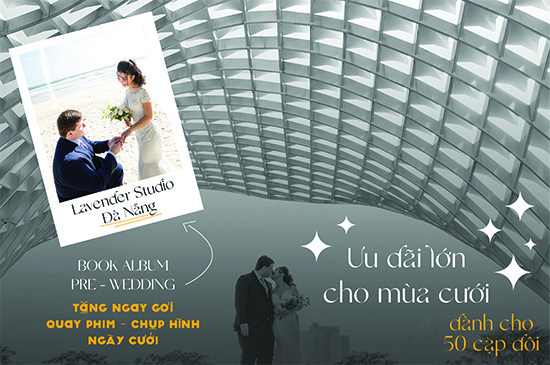 Chụp hình cưới ở Đà Nẵng cùng Studio Lavender