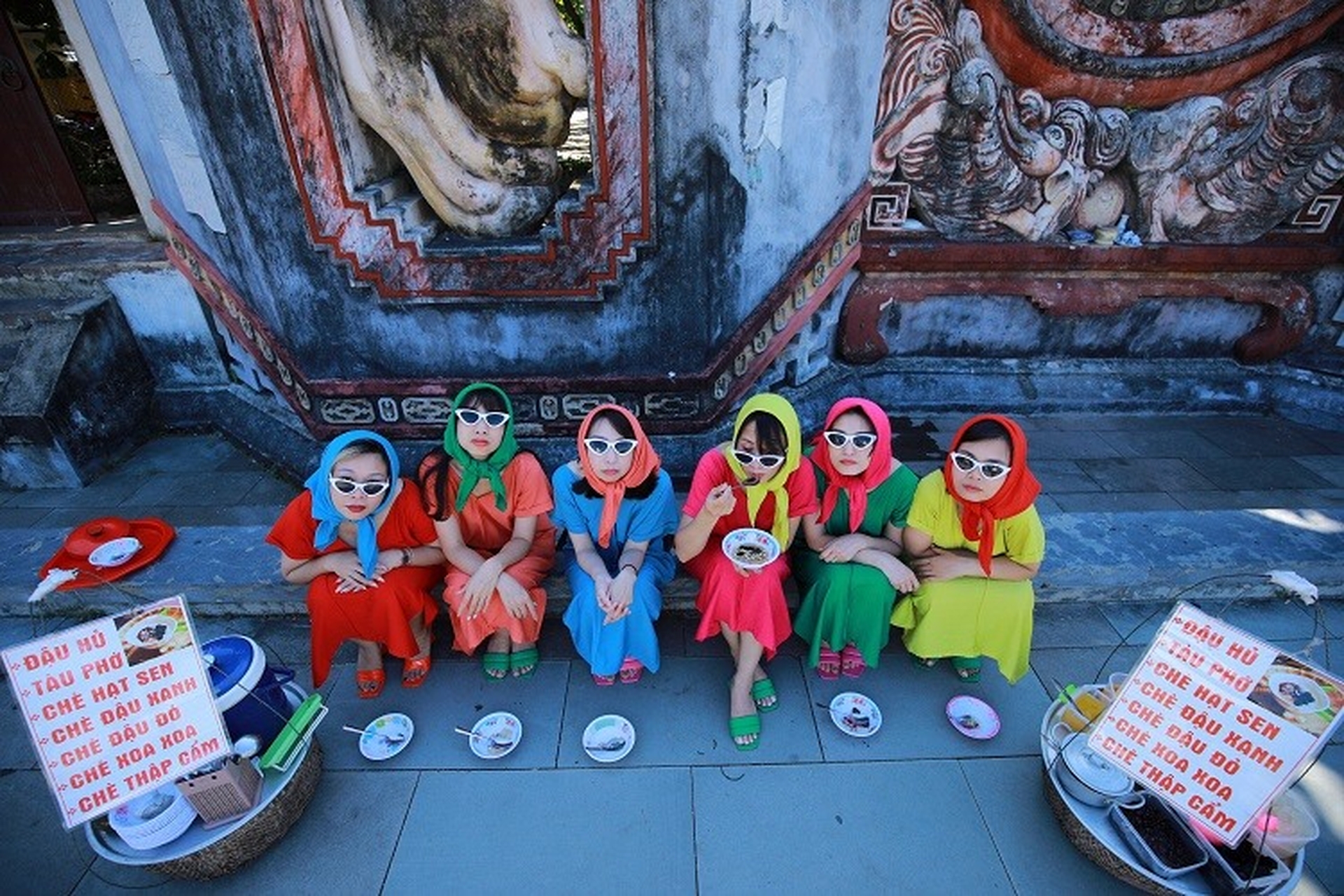 chụp ảnh Tết nhóm tại Huế năm 2025