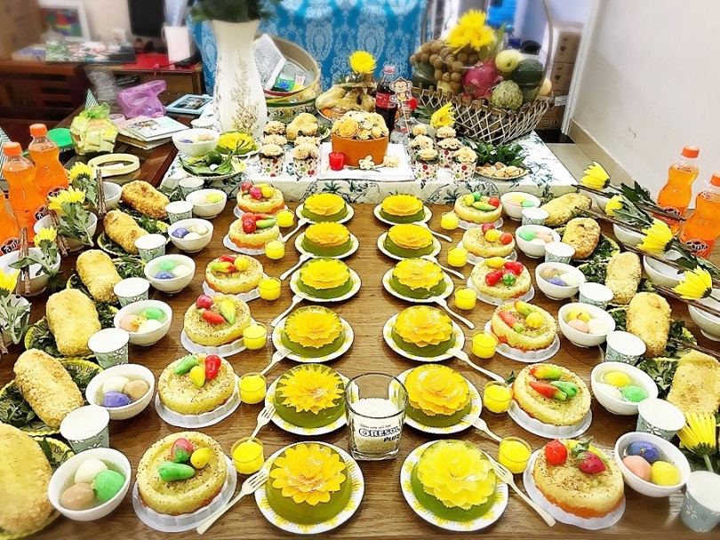 tiệc thôi nôi cho bé tại nhà hàng