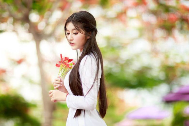 Cách đứng chụp áo dài đẹp để tạo nên khung hình nghệ thuật