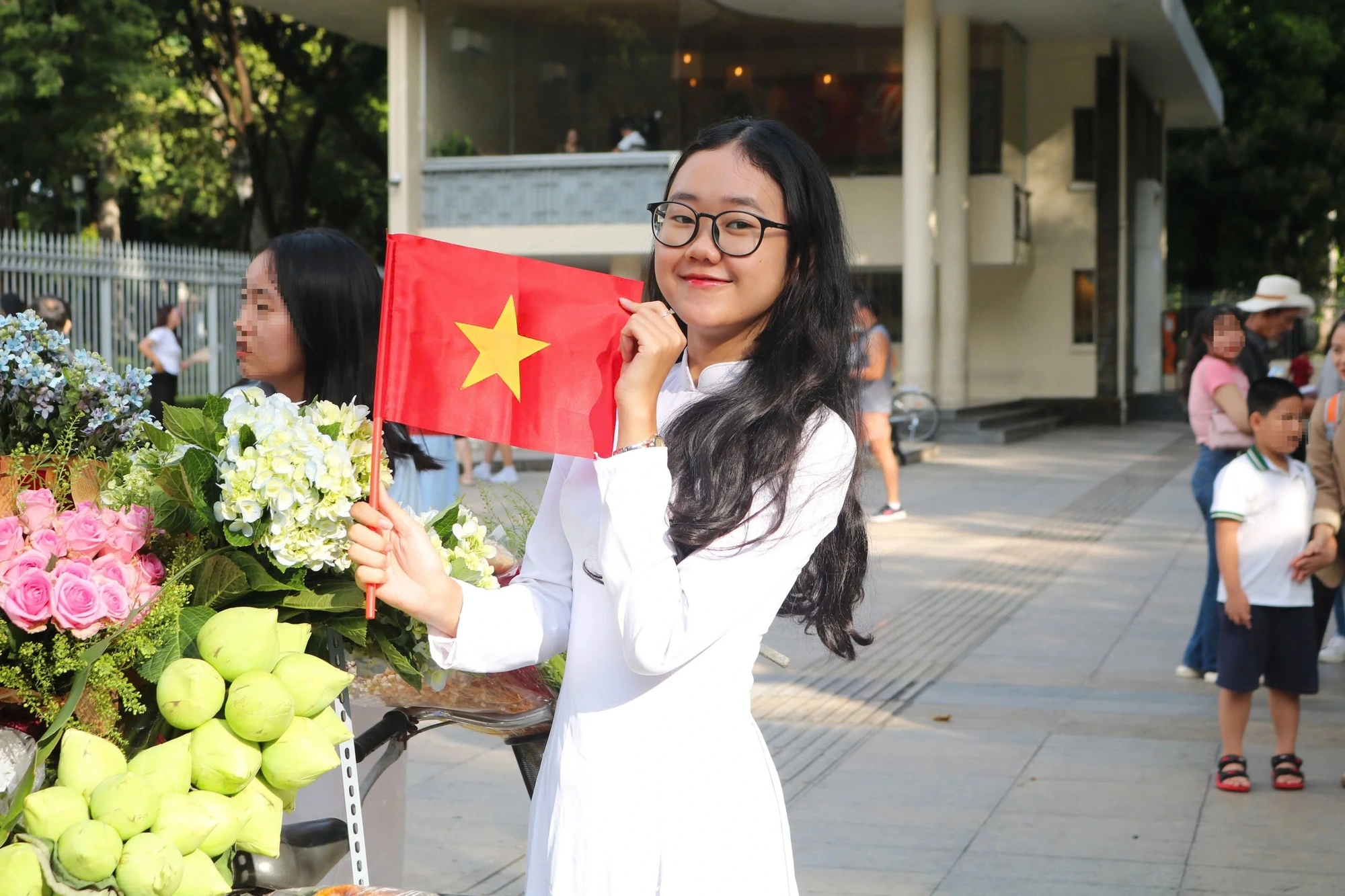 Chụp hình áo dài Quốc Khánh 2/9 tại TPHCM uy tín tại Lavender Studio