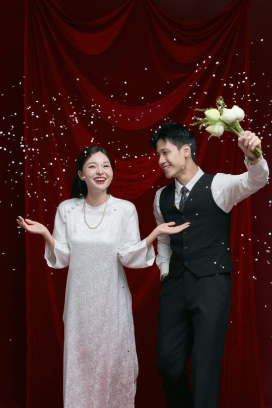 Kinh nghiệm chụp ảnh couple áo dài chân dung đẹp như lookbook