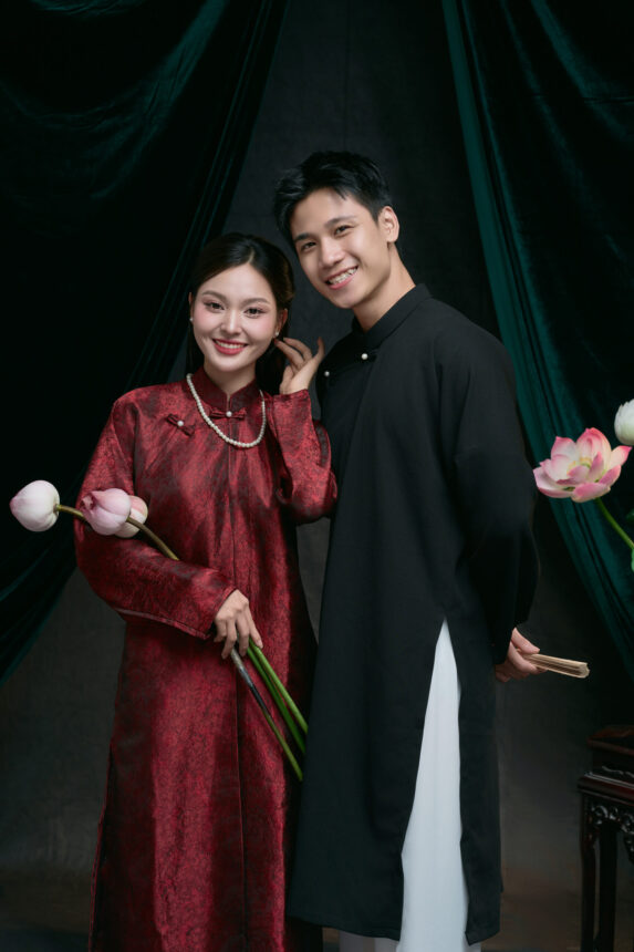 Kinh nghiệm chụp ảnh couple áo dài chân dung đẹp như lookbook