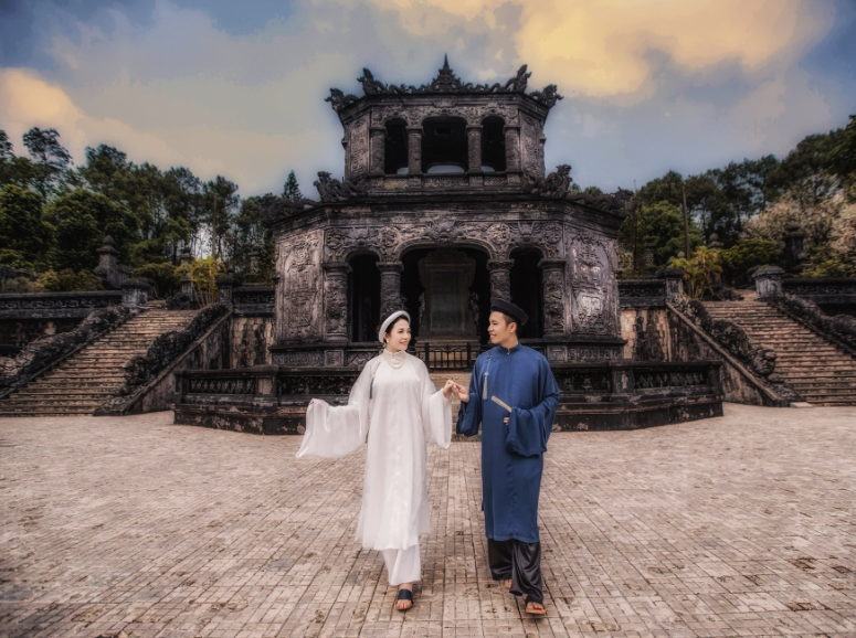Kinh nghiệm chụp couple áo dài ngoại cảnh tại Huế